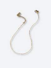 Load image into Gallery viewer, 14K Gold Filled dainty anklet salty threads