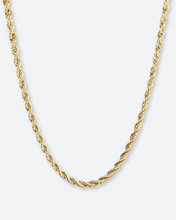 Load image into Gallery viewer, gold rope necklace from salty threads