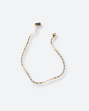 Load image into Gallery viewer, Hazel Box Chain Gold Anklet