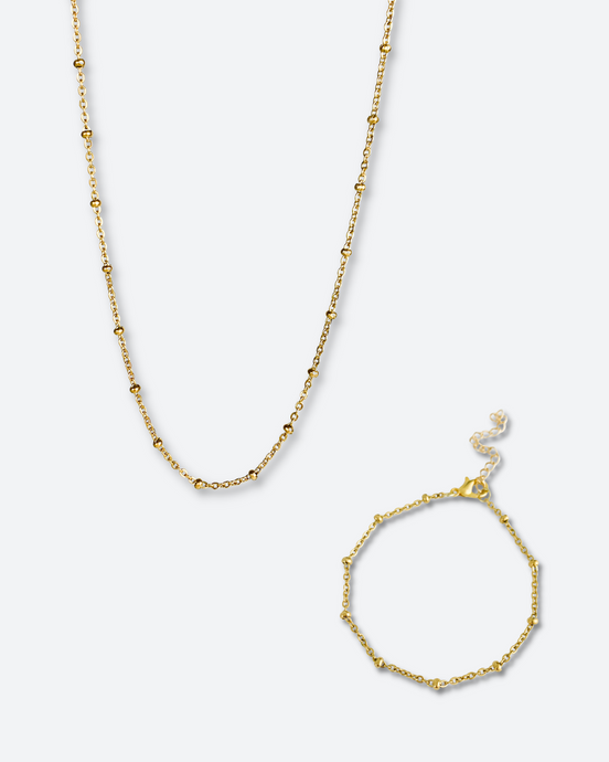 Dawn Necklace & Bracelet Bundle Set