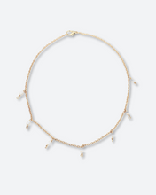 Load image into Gallery viewer, Bella Pearl Golden Necklace - Salty Threads