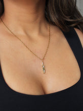 Load image into Gallery viewer, Hannah Female Body Gold Pendant Necklace