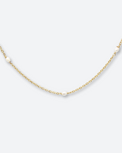 Load image into Gallery viewer, Serenity Golden Freshwater Pearl Necklace - Salty Threads