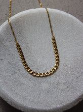Load image into Gallery viewer, gold stainless steel necklace salty threads