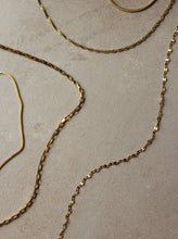 Load image into Gallery viewer, Venetian chain stainless steel necklace salty threads