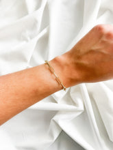 Load image into Gallery viewer, Maggie Gold Chain Bracelet - Salty Threads