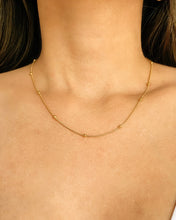 Load image into Gallery viewer, Maya Ball Gold Snake Necklace