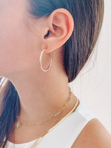 Mariana Classic Hoop Earrings - Salty Threads