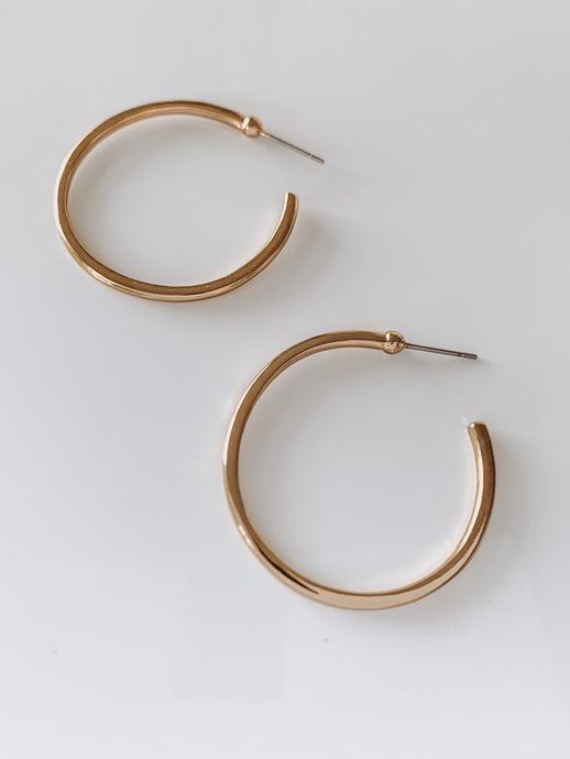Mariana Classic Hoop Earrings - Salty Threads