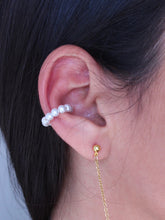 Load image into Gallery viewer, Melanie Pearls Ear Cuffs - Salty Threads