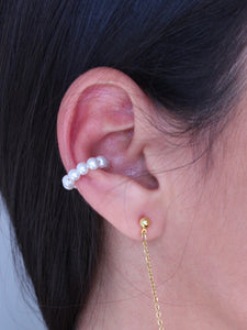Melanie Pearls Ear Cuffs - Salty Threads