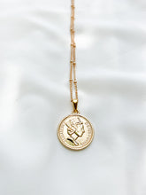 Load image into Gallery viewer, Alisa Golden Coin Necklace - Salty Threads