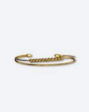 Load image into Gallery viewer, Alma Beads Gold Bangle